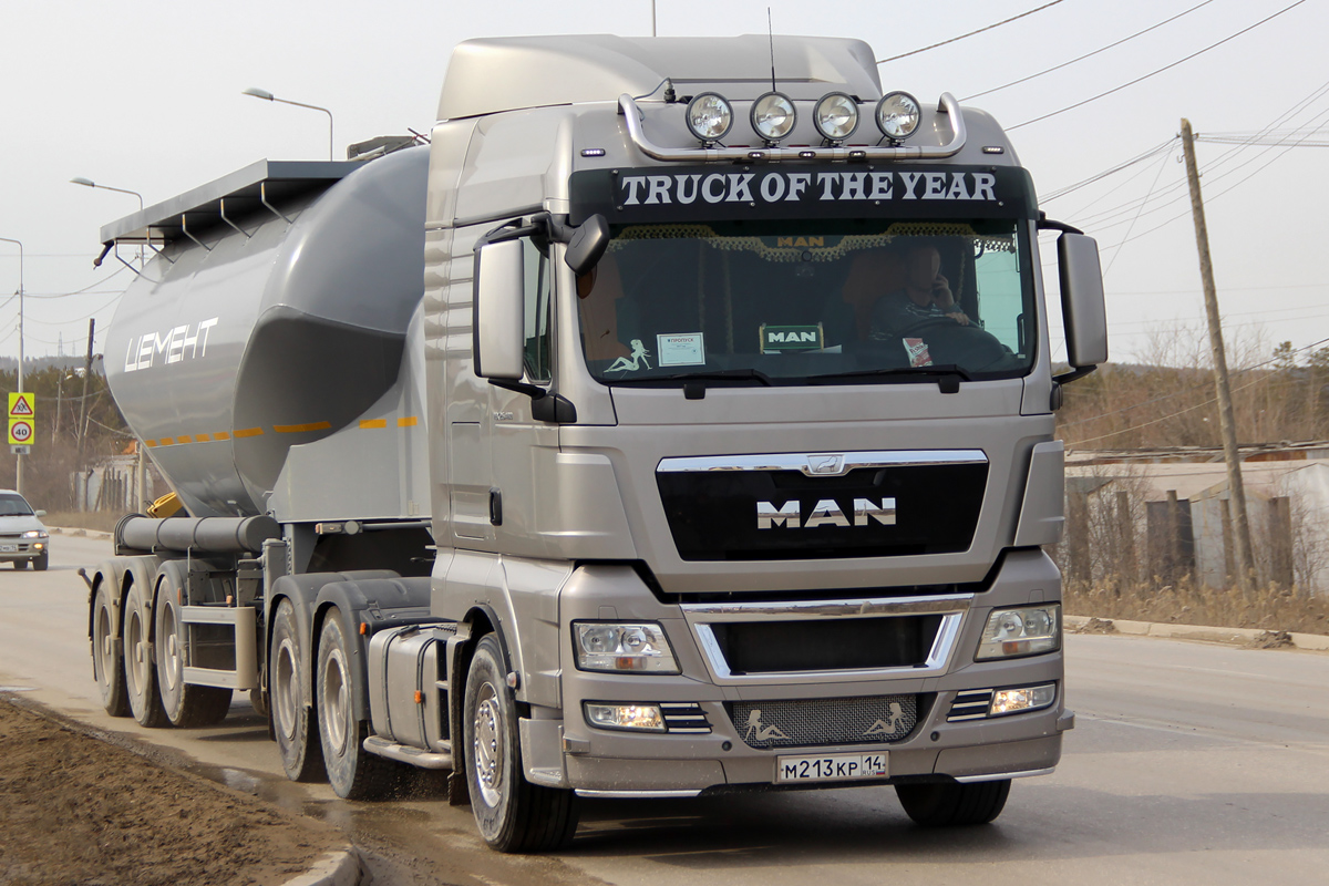 Саха (Якутия), № М 213 КР 14 — MAN TGX ('2007) 26.480