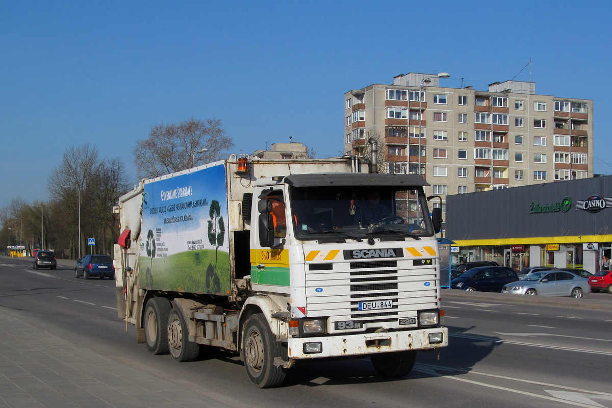 Литва, № DEU 844 — Scania (II) R93M