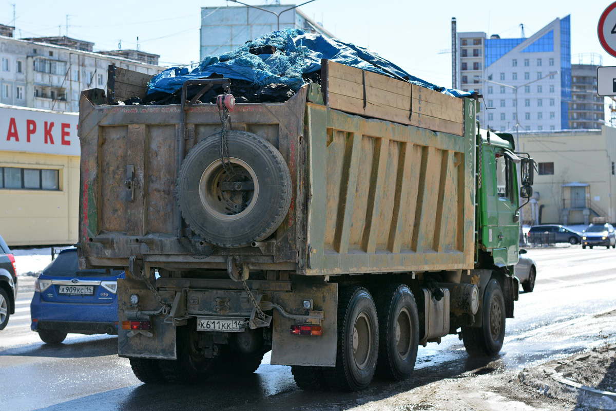 Саха (Якутия), № К 611 КК 14 — Shaanxi Shacman F2000 SX325x