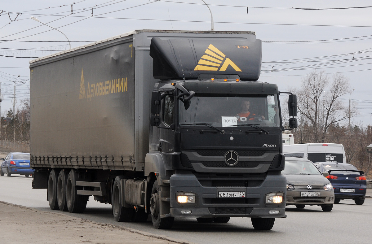 Омская область, № В 835 МУ 178 — Mercedes-Benz Axor 1836