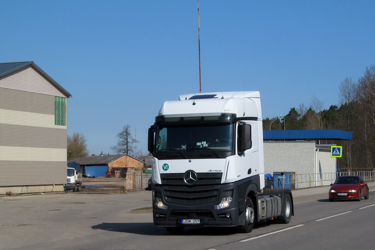 Литва, № JDM 257 — Mercedes-Benz Actros ('2011) 1845