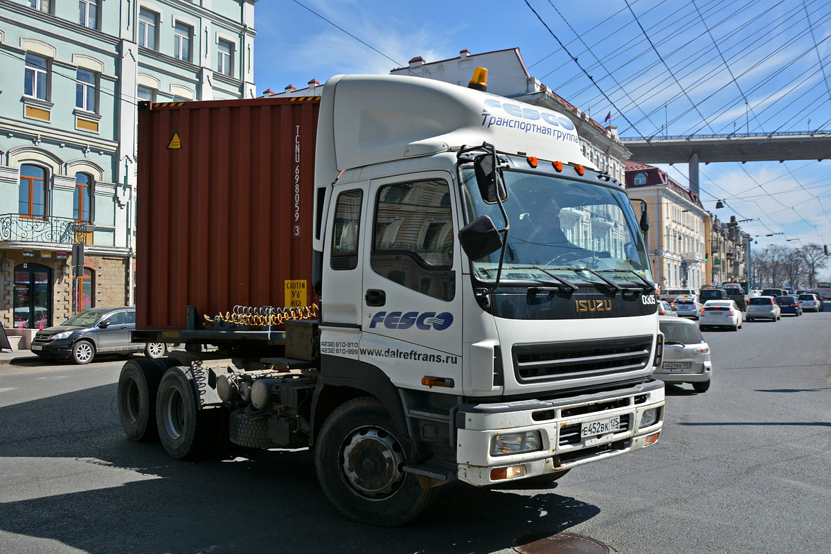 Приморский край, № Е 452 ВК 125 — Isuzu (общая модель)