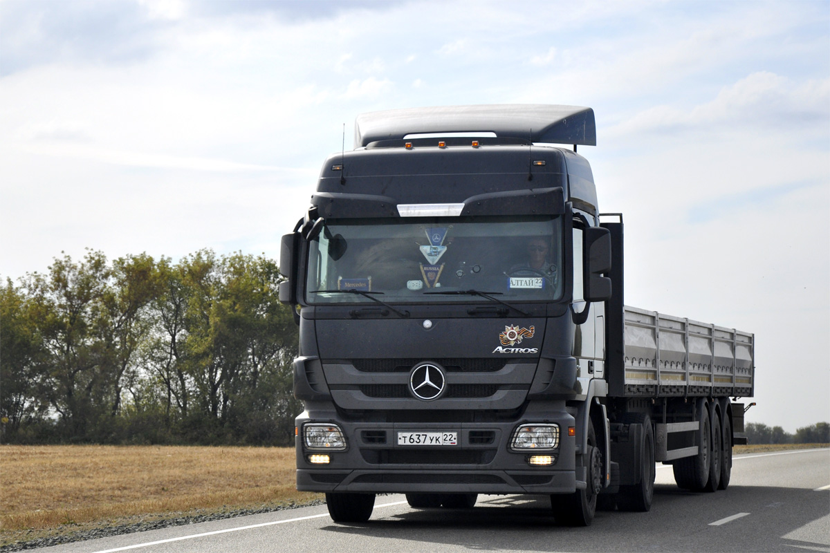 Алтайский край, № Т 637 УК 22 — Mercedes-Benz Actros ('2009) 1841