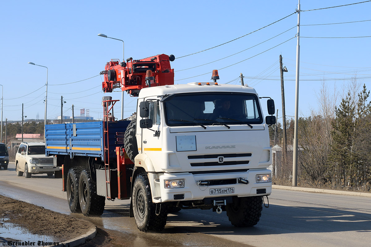 Саха (Якутия), № В 715 ХМ 174 — КамАЗ-43118 (общая модель)