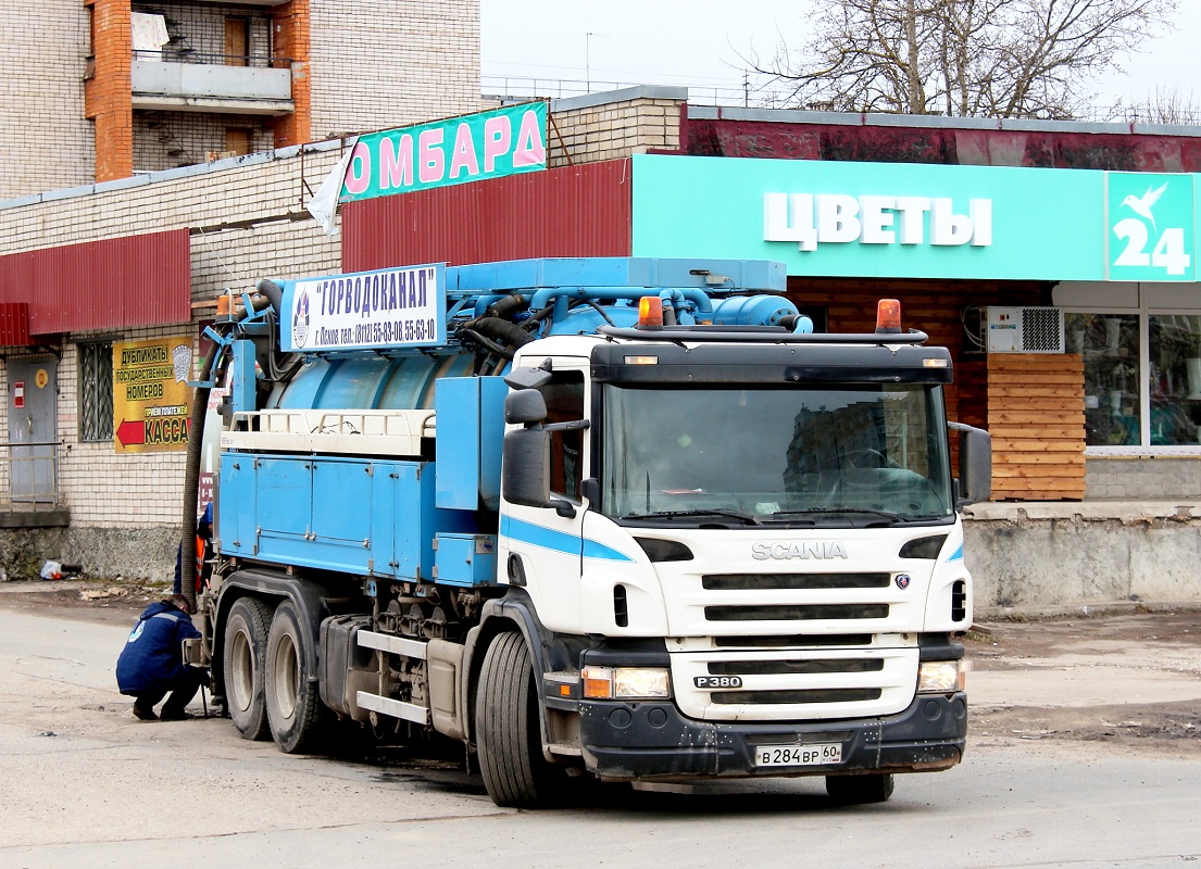 Псковская область, № В 284 ВР 60 — Scania ('2004) P380