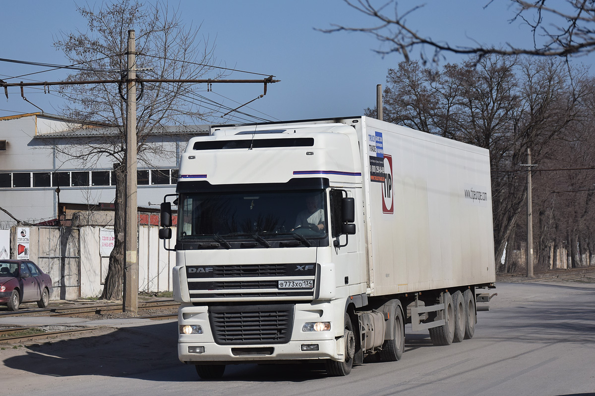 Волгоградская область, № В 773 ХО 134 — DAF XF95 FT