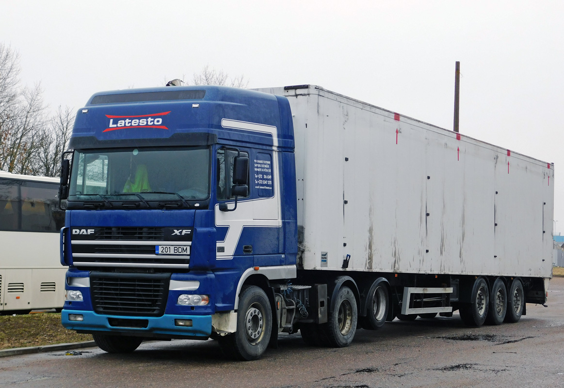 Эстония, № 201 BDM — DAF XF95 FTS