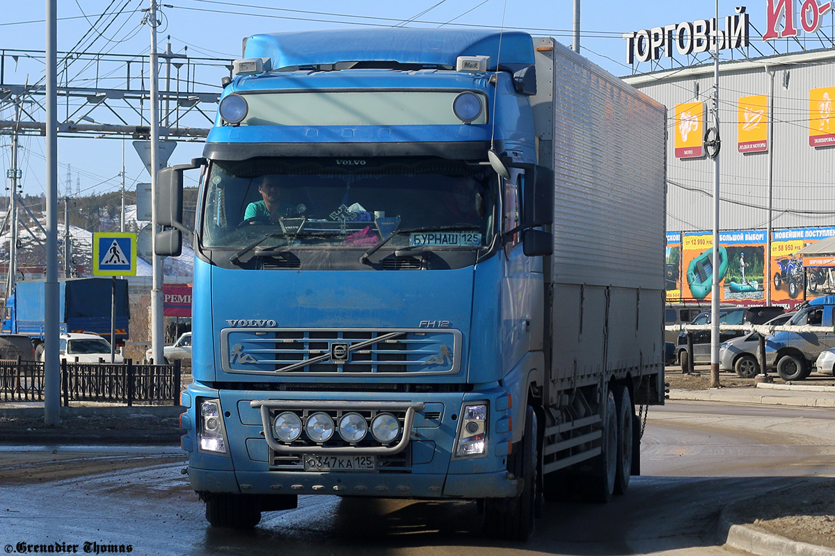 Приморский край, № О 347 КА 125 — Volvo ('2002) FH-Series