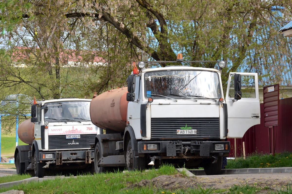 Могилёвская область, № АВ 1140-6 — МАЗ-5337 (общая модель)