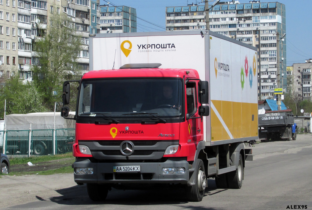 Киев, № АА 5204 КХ — Mercedes-Benz Atego 1218