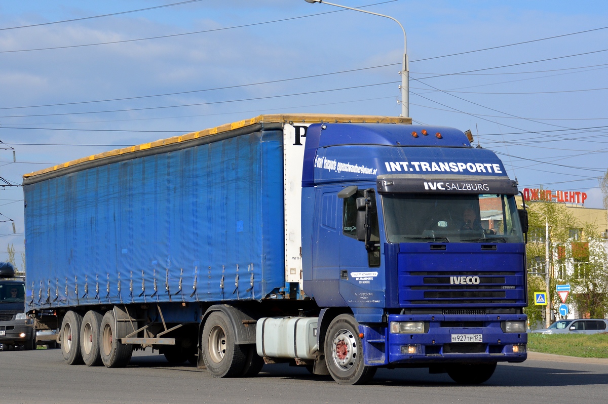 Краснодарский край, № Н 927 ТР 123 — IVECO EuroStar