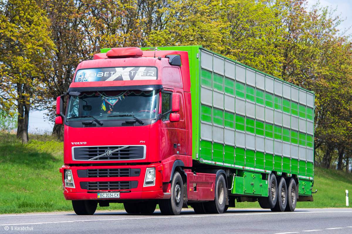 Львовская область, № ВС 2034 СХ — Volvo ('2002) FH12.480