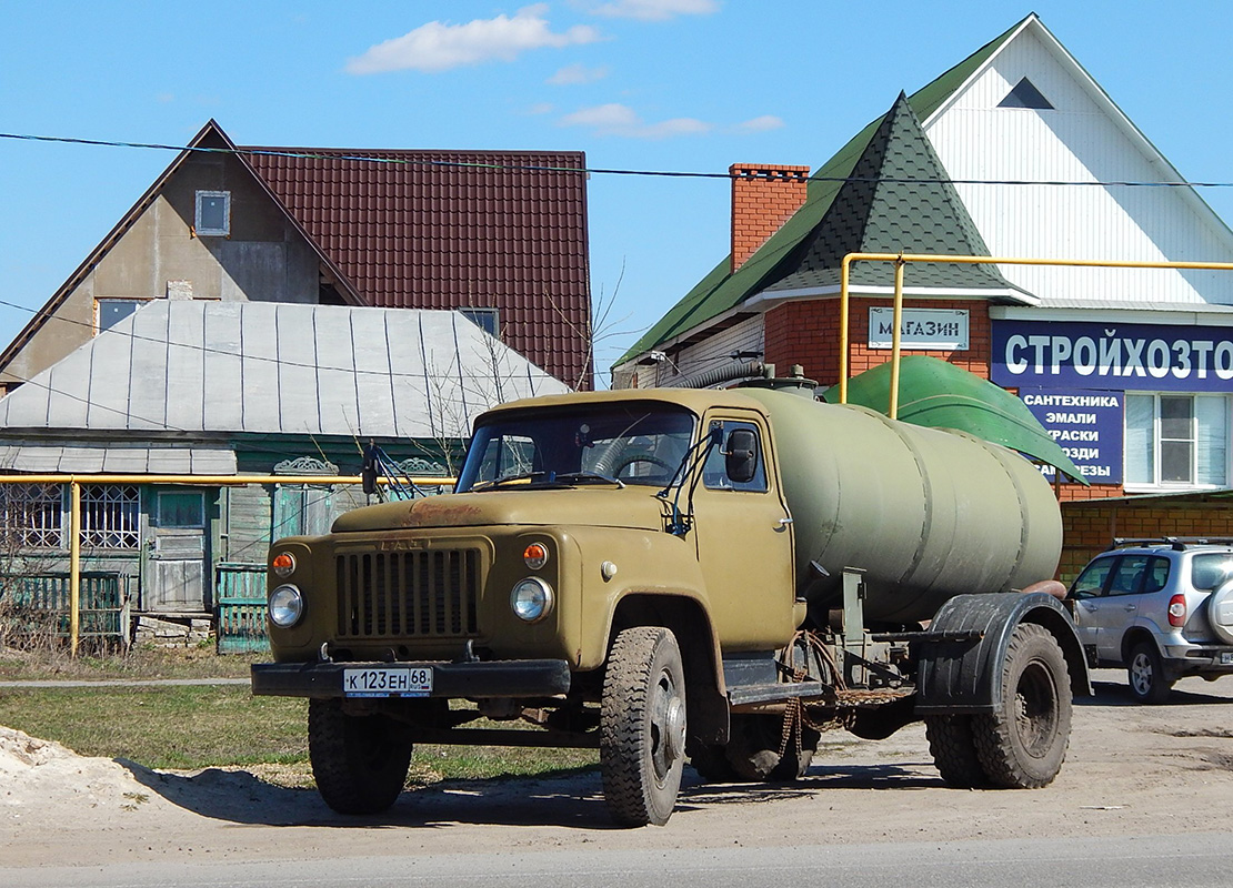 Тамбовская область, № К 123 ЕН 68 — ГАЗ-53-12