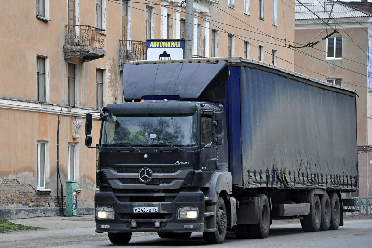 Алтайский край, № Р 242 ХВ 22 — Mercedes-Benz Axor 1836