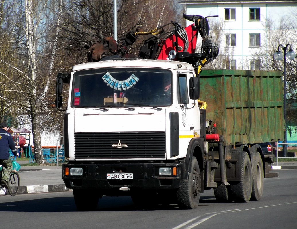 Могилёвская область, № АВ 6305-6 — МАЗ-6303 (общая модель)