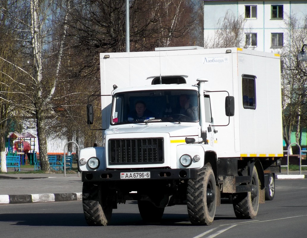 Могилёвская область, № АА 6796-6 — ГАЗ-33081 «Садко»