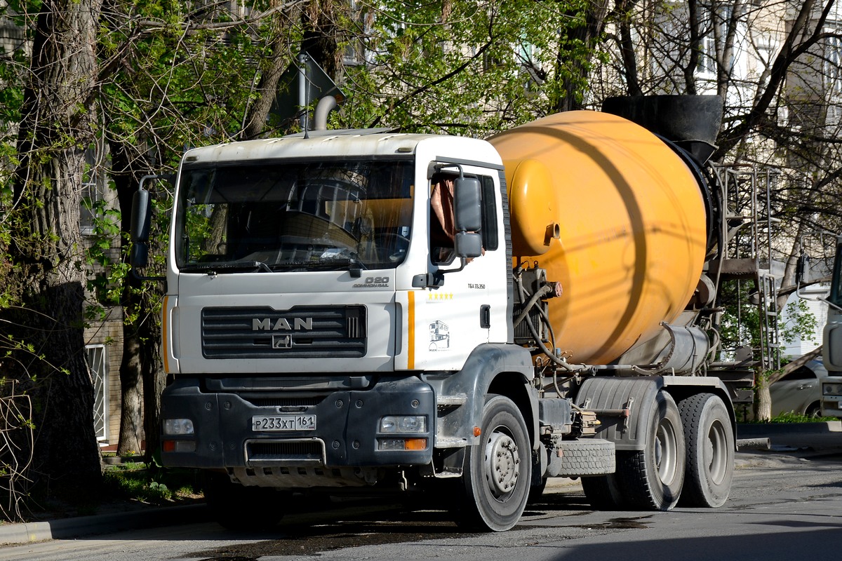 Ростовская область, № Р 233 ХТ 161 — MAN TGA 33.350