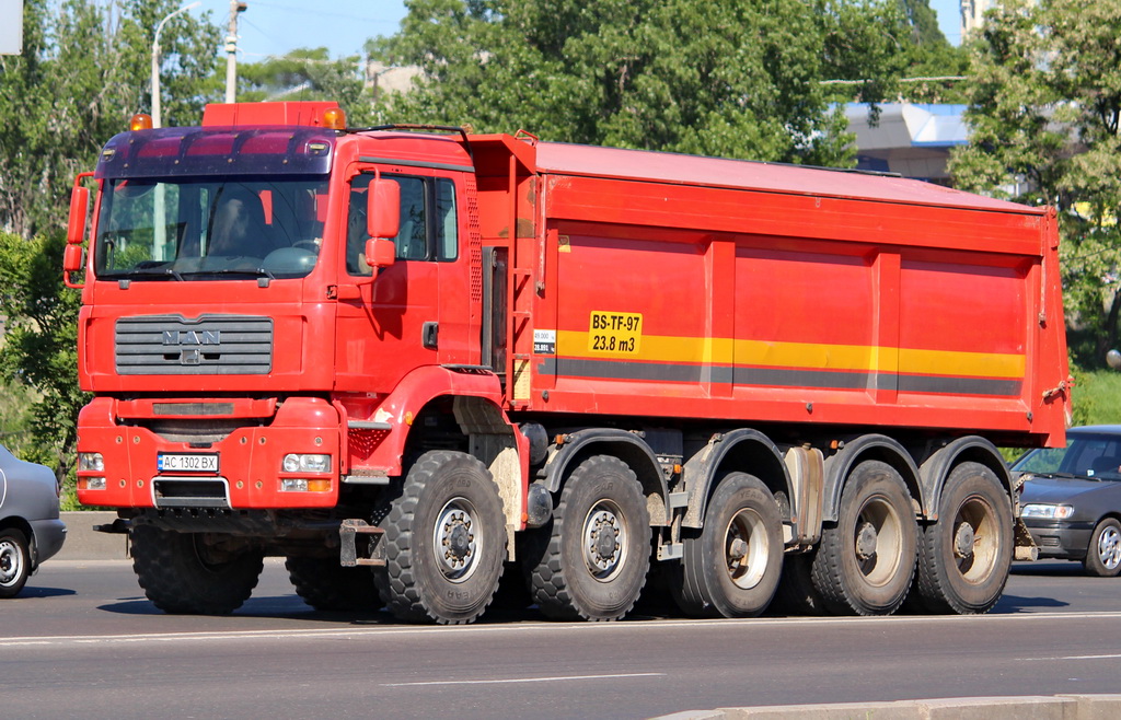 Одесская область, № АС 1302 ВХ — MAN TGA (общая модель)