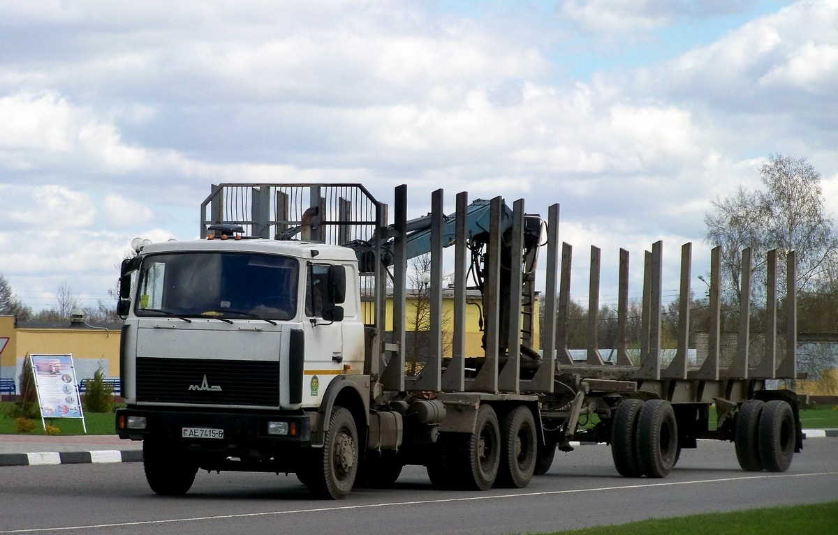 Могилёвская область, № АЕ 7415-6 — МАЗ-6303 (общая модель)