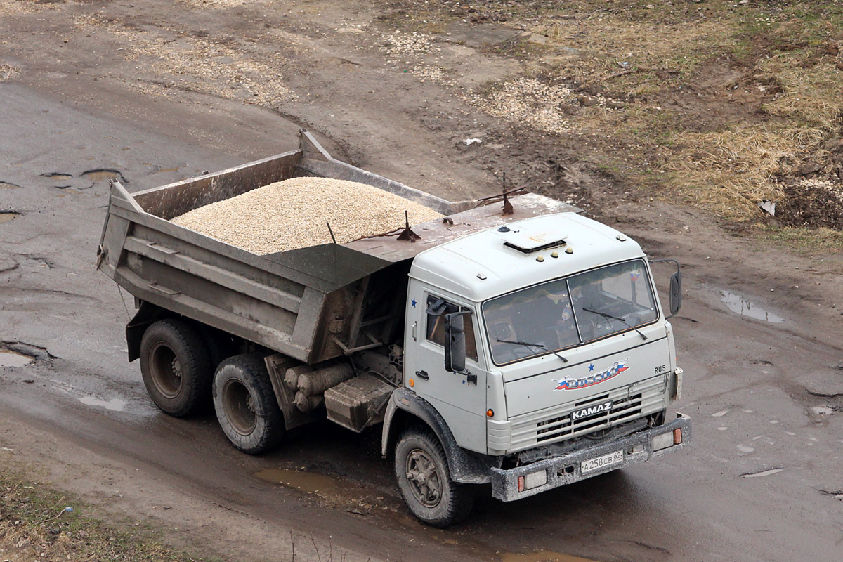 Рязанская область, № А 258 СВ 62 — КамАЗ-5511