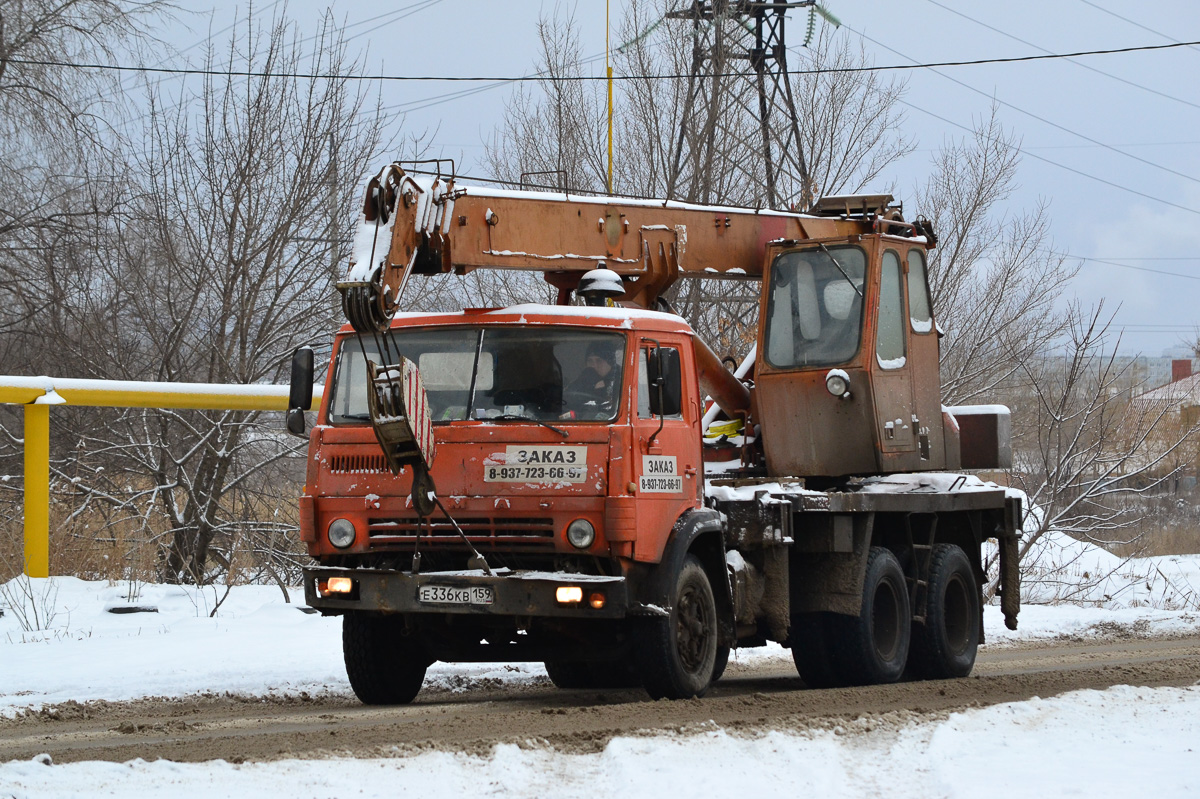 Волгоградская область, № Е 336 КВ 159 — КамАЗ-53213