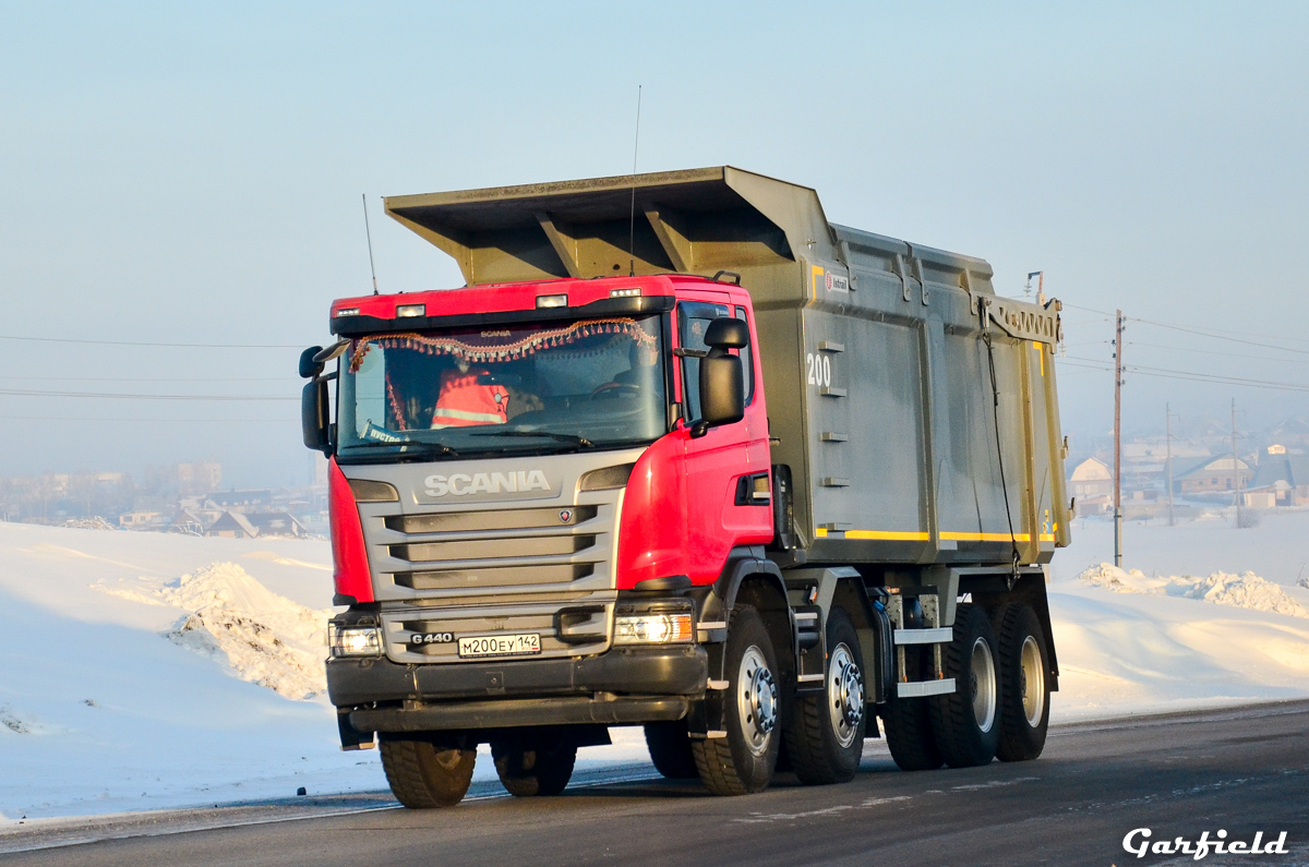 Кемеровская область, № М 200 ЕУ 142 — Scania ('2013) G440