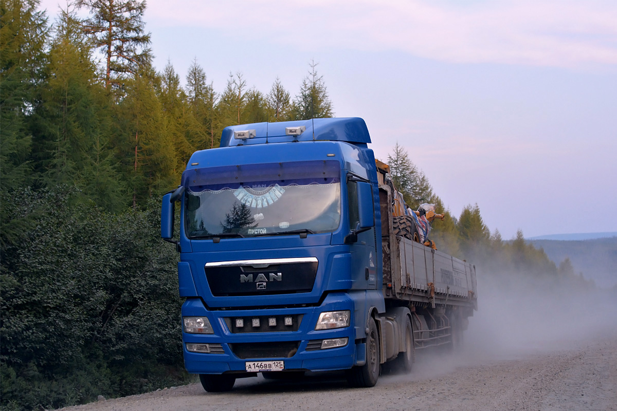 Приморский край, № А 146 ВВ 125 — MAN TGX ('2007) 18.480