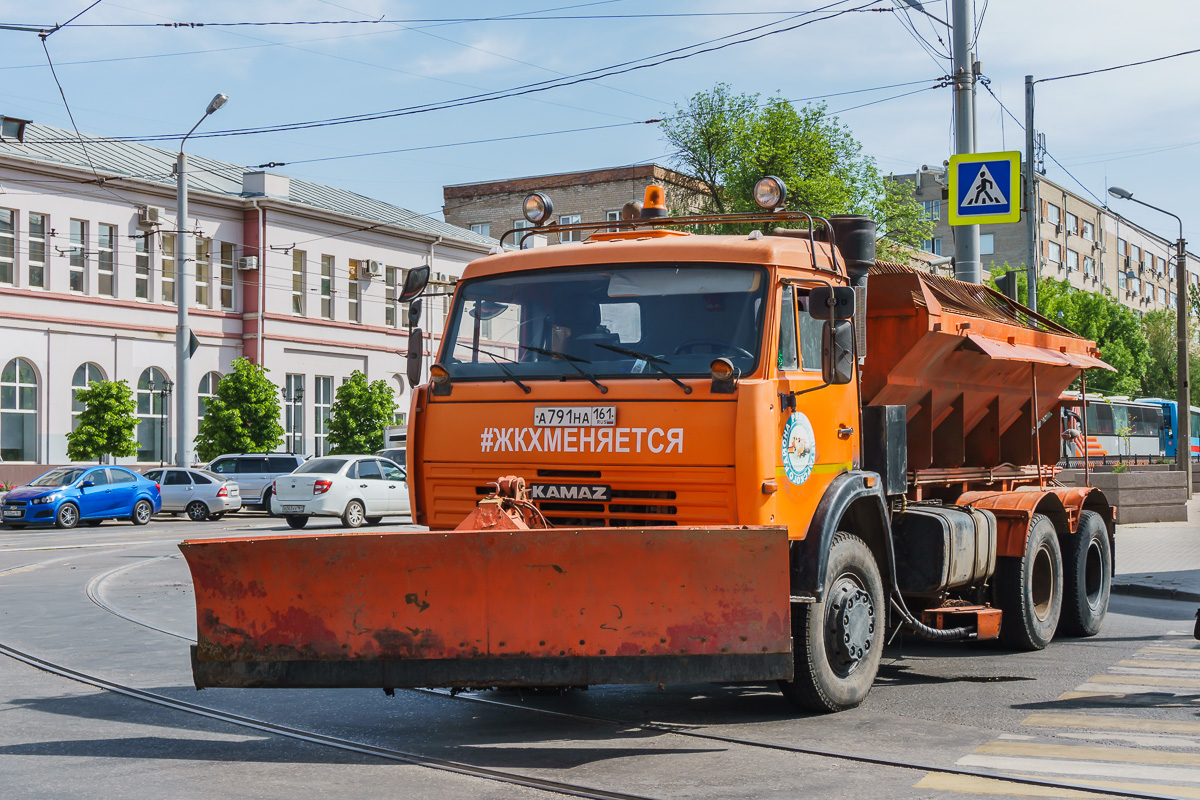 Ростовская область, № А 791 НА 161 — КамАЗ-65115 (общая модель)