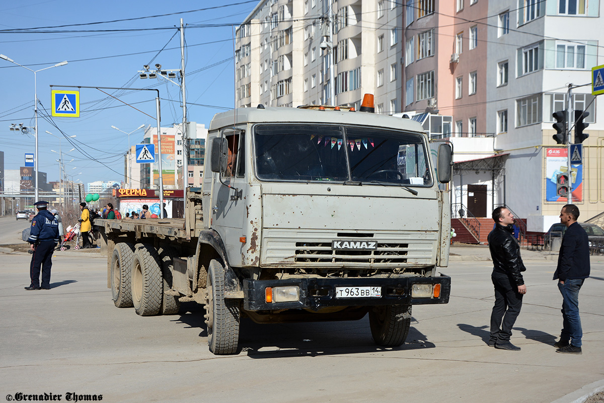 Саха (Якутия), № Т 963 ВВ 14 — КамАЗ-53215 [532150]