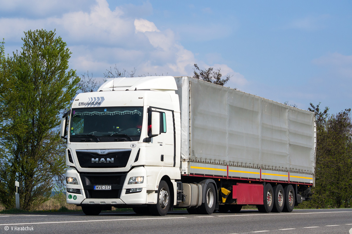 Венгрия, № MVE-312 — MAN TGX ('2012) 18.440