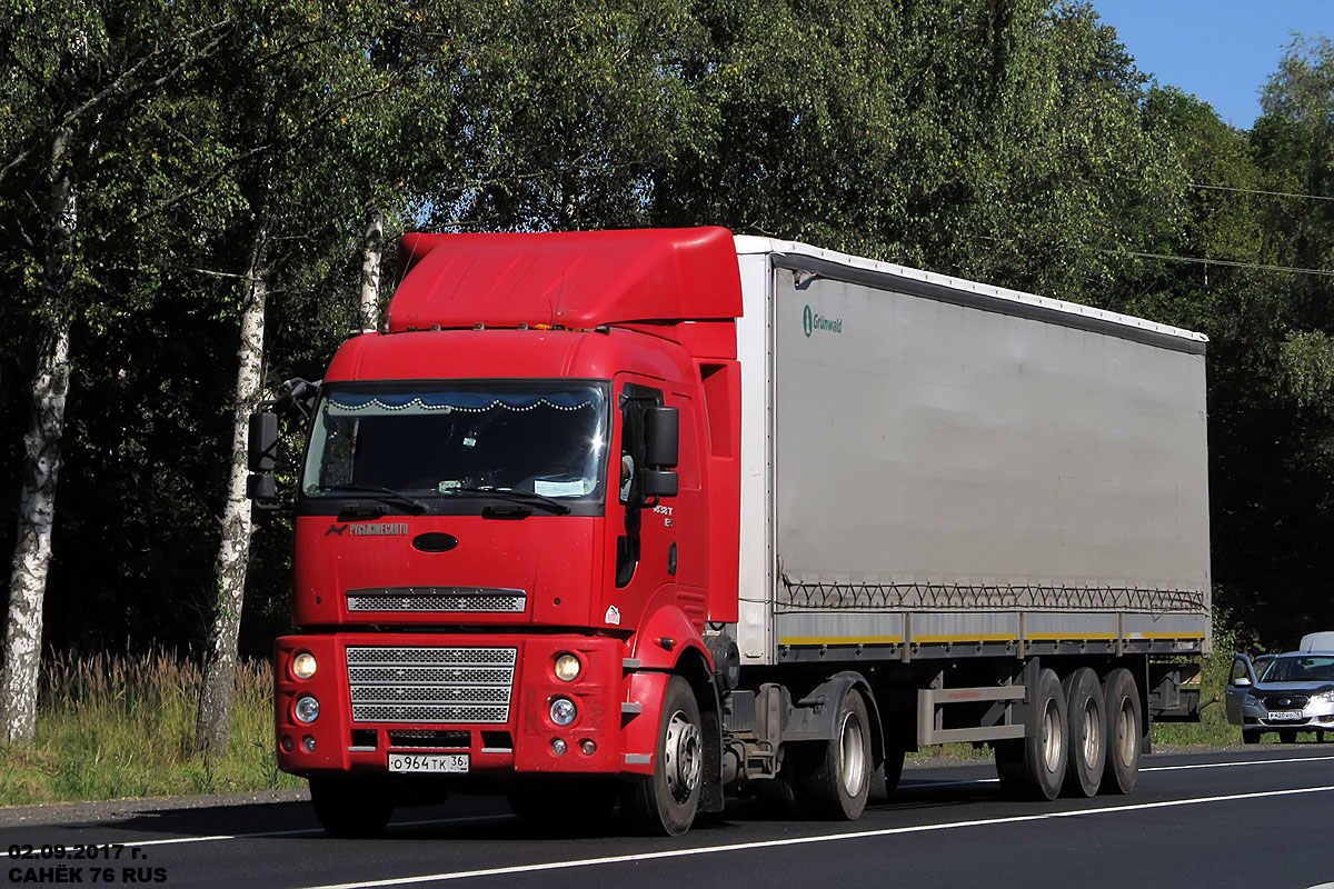 Воронежская область, № О 964 ТК 36 — Ford Cargo ('2007) 1838T