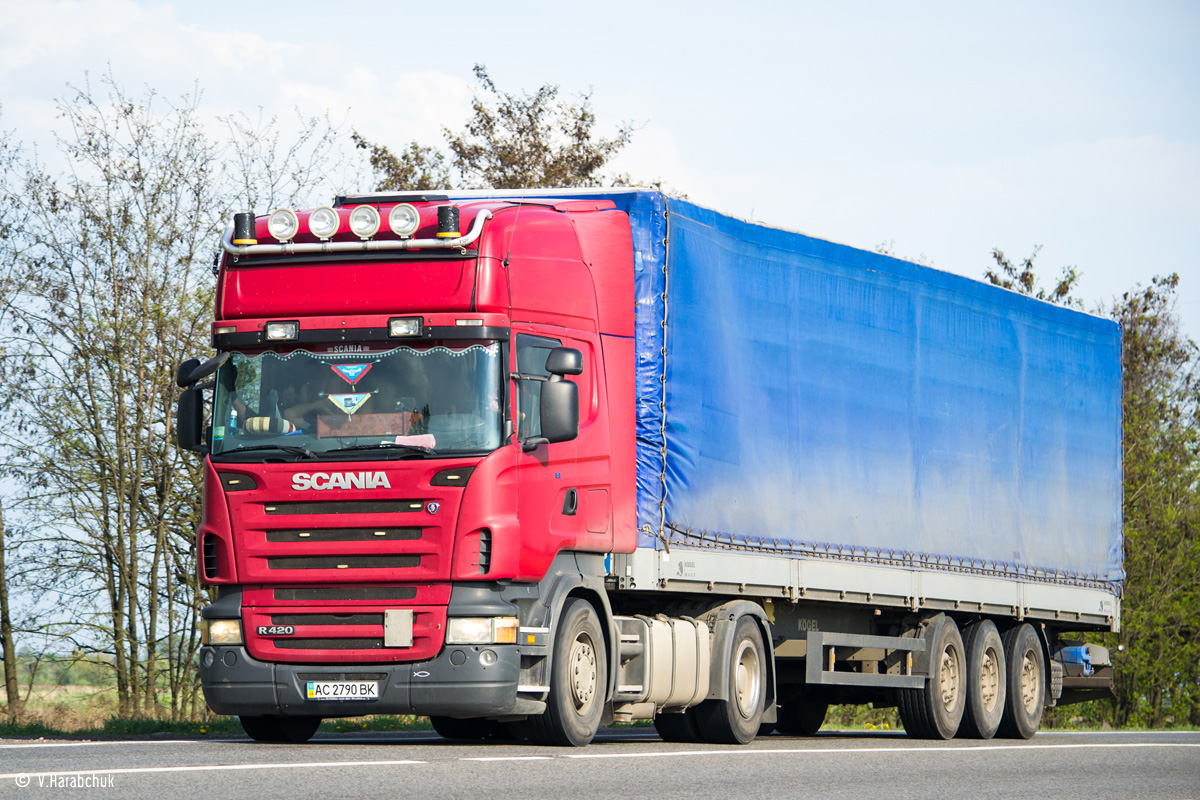 Волынская область, № АС 2790 ВК — Scania ('2004) R420