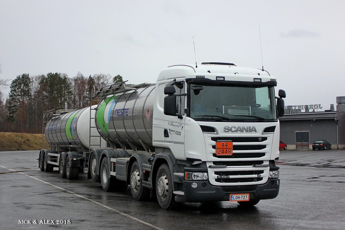 Финляндия, № LOH-727 — Scania ('2013) R580