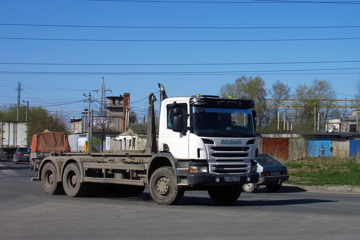 Ивановская область, № О 598 АТ 37 — Scania ('2011) P380