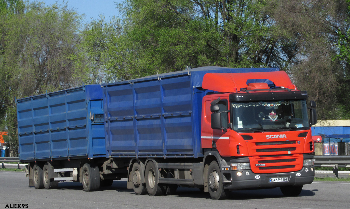 Кировоградская область, № ВА 5596 ВН — Scania ('2004) P380