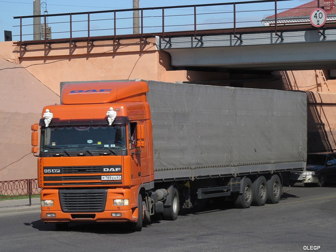 Смоленская область, № Р 789 ЕН 67 — DAF 95XF FT