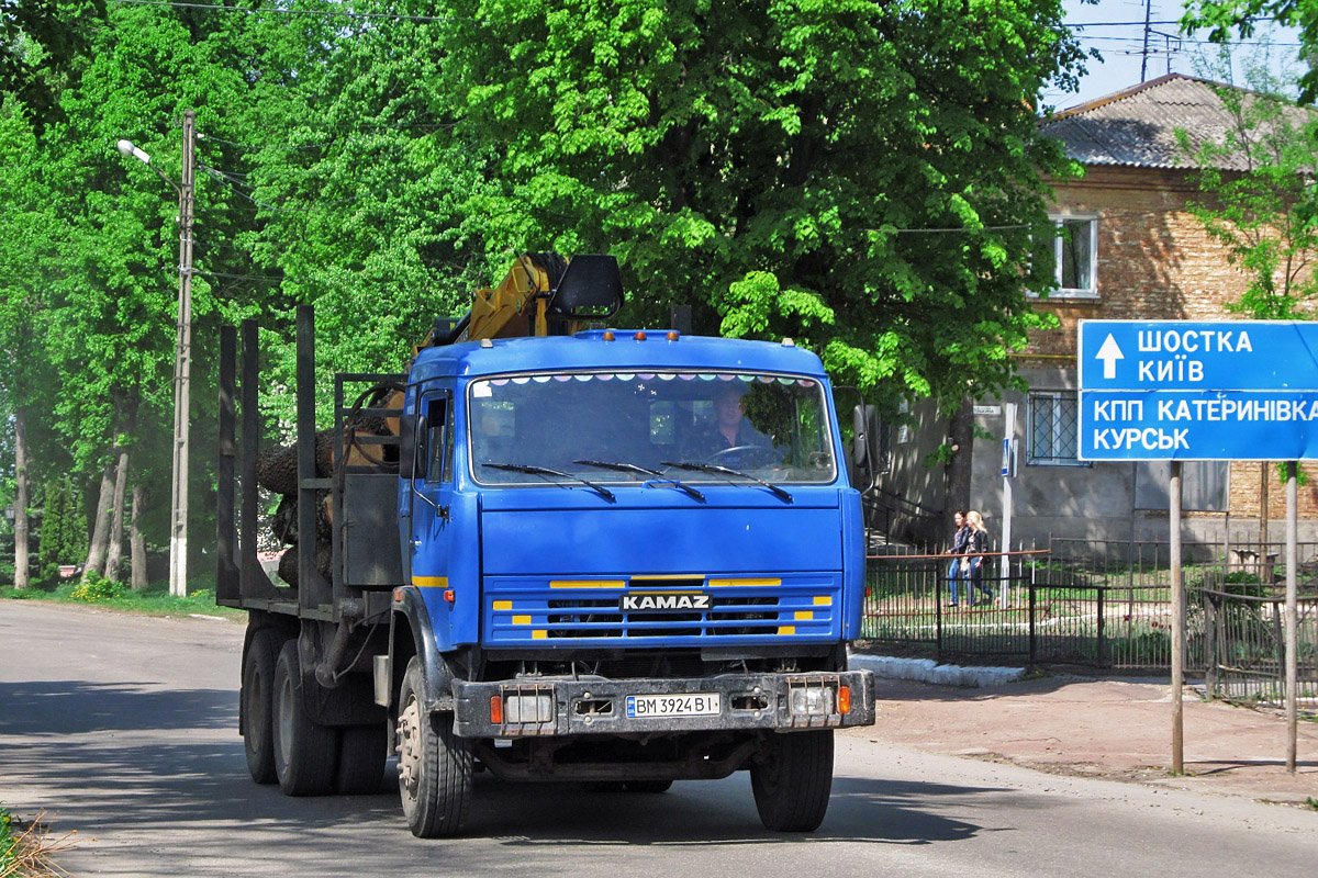 Сумская область, № ВМ 3924 ВІ — КамАЗ-53215-15 [53215R]