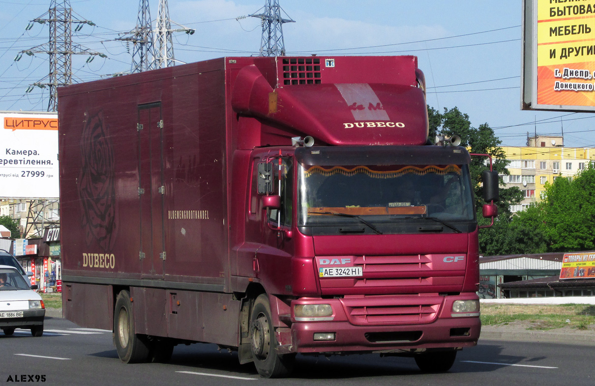 Днепропетровская область, № АЕ 3242 НІ — DAF CF75 FA