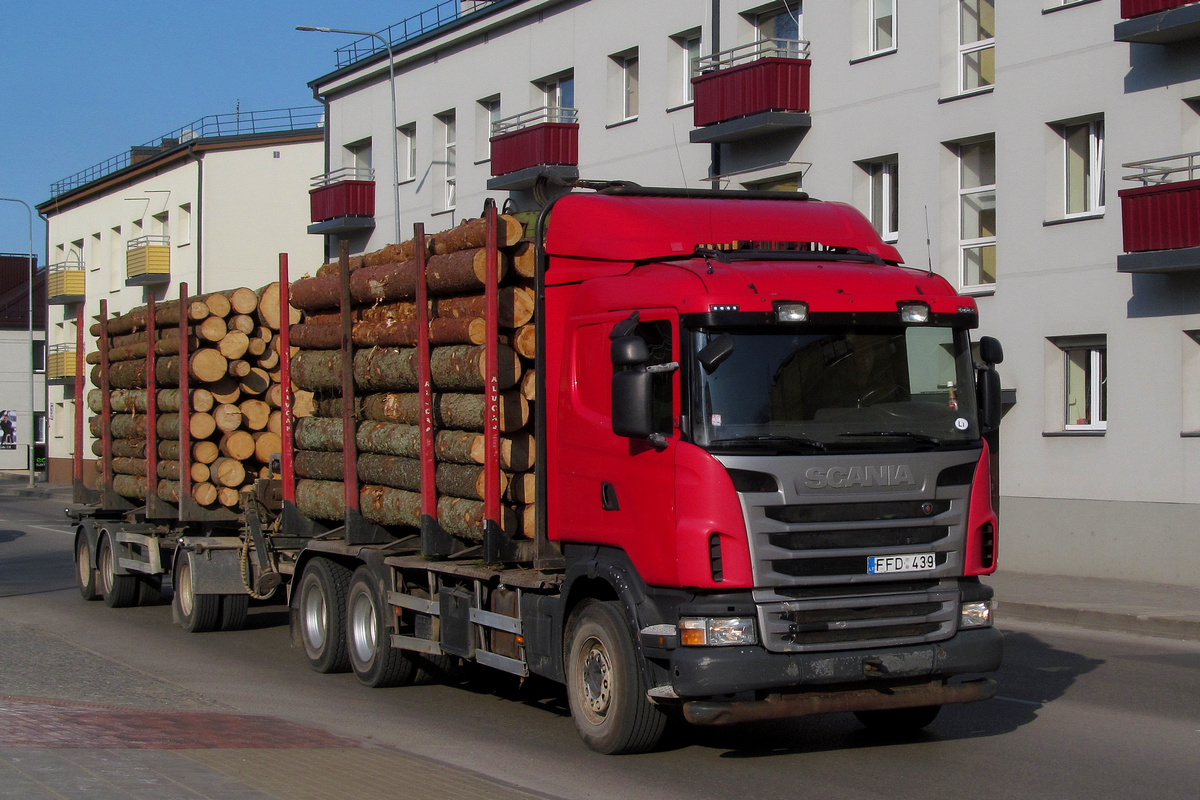 Литва, № FFD 439 — Scania ('2009, общая модель)