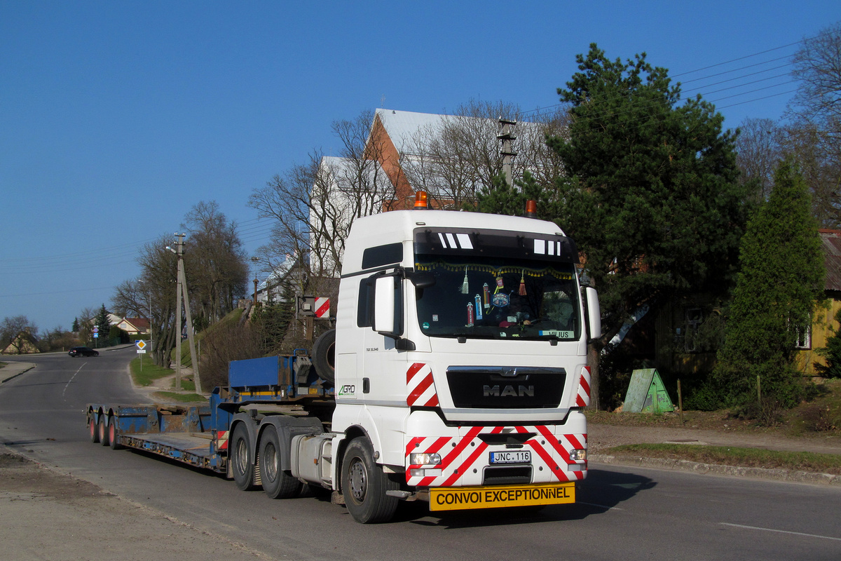 Литва, № JNC 116 — MAN TGX ('2007) 33.540