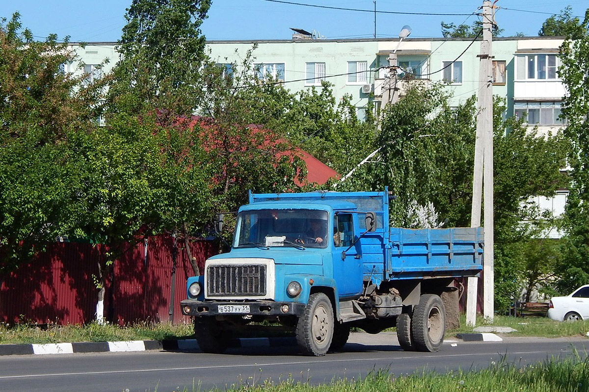 Белгородская область, № Е 537 УУ 31 — ГАЗ-33073