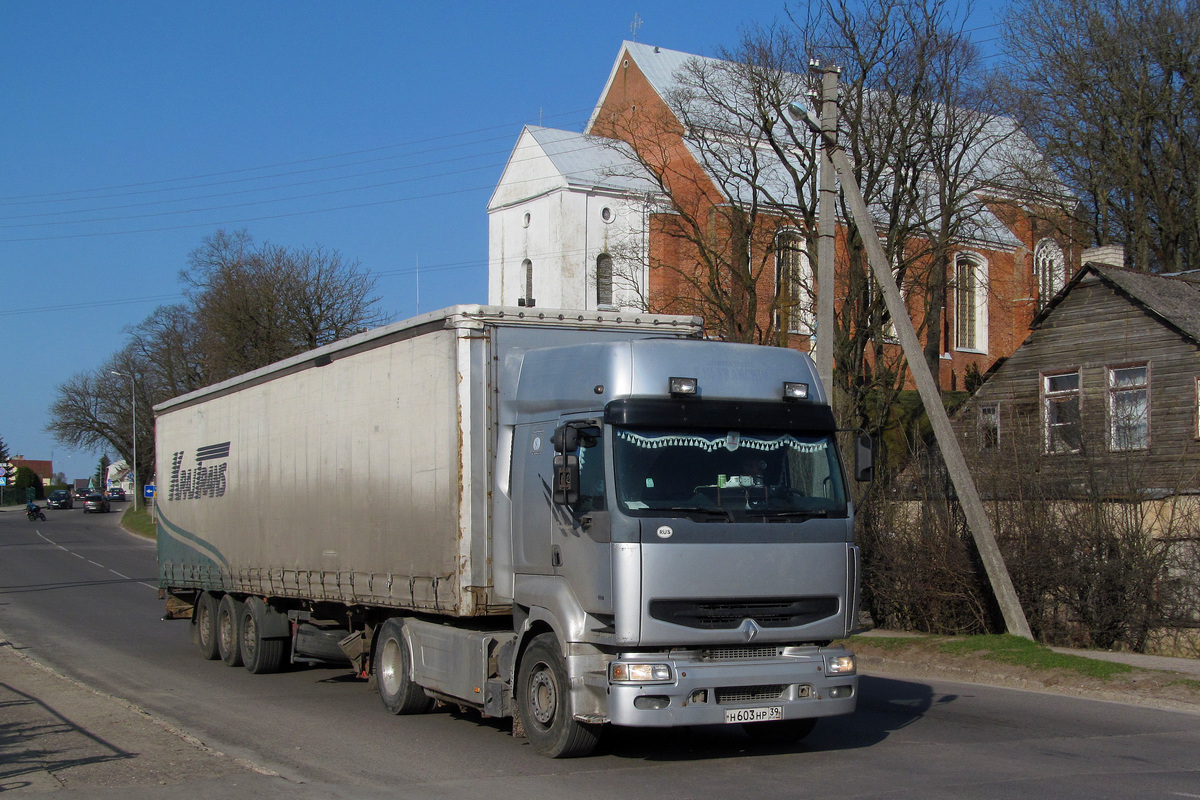 Калининградская область, № Н 603 НР 39 — Renault Premium ('1996)