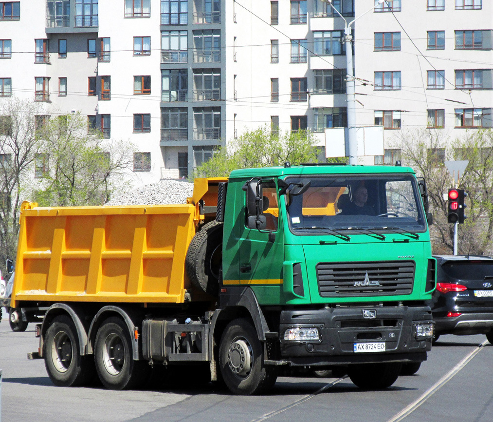 Харьковская область, № АХ 8724 ЕО — МАЗ-6501C5