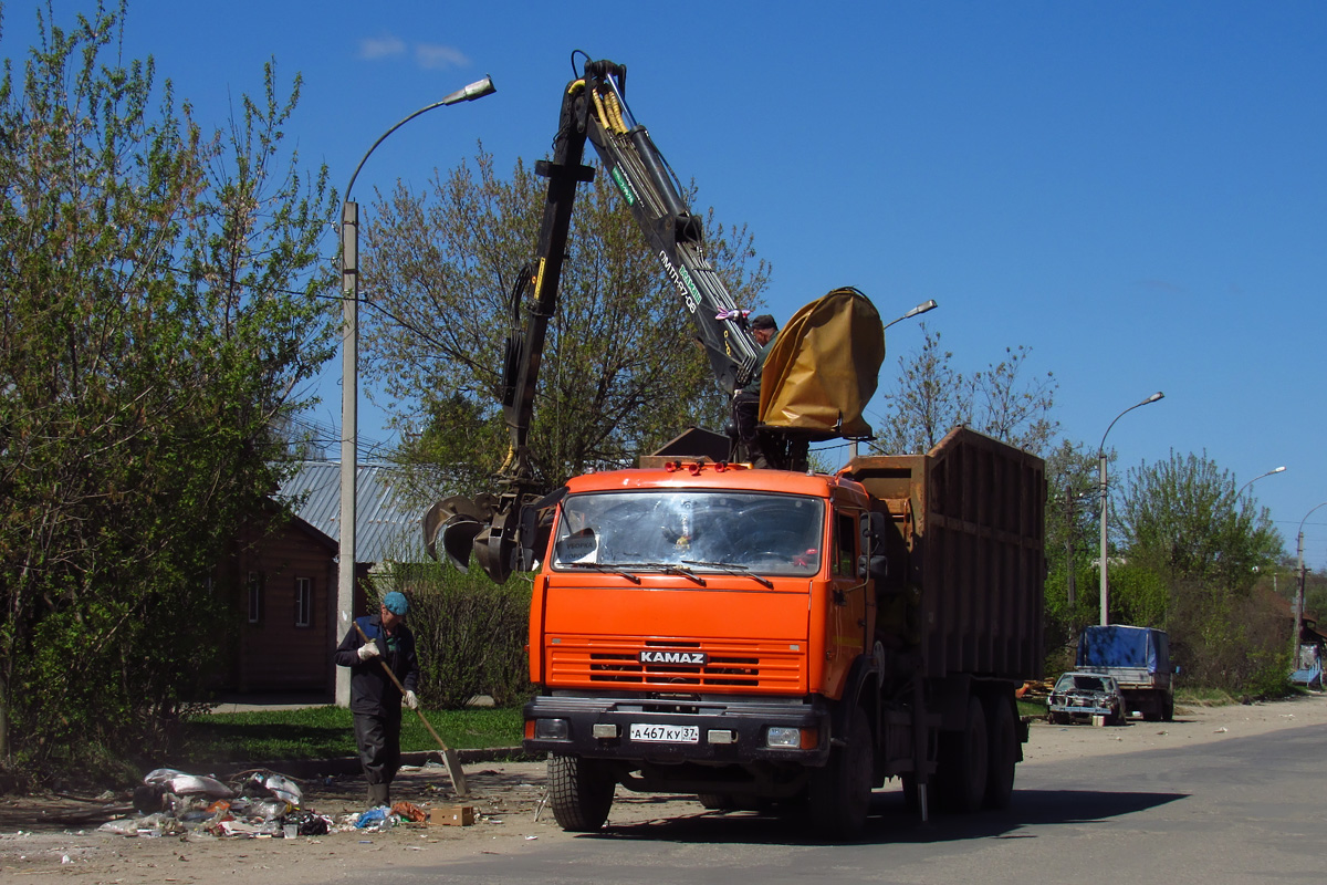 Ивановская область, № А 467 КУ 37 — КамАЗ-65115-62