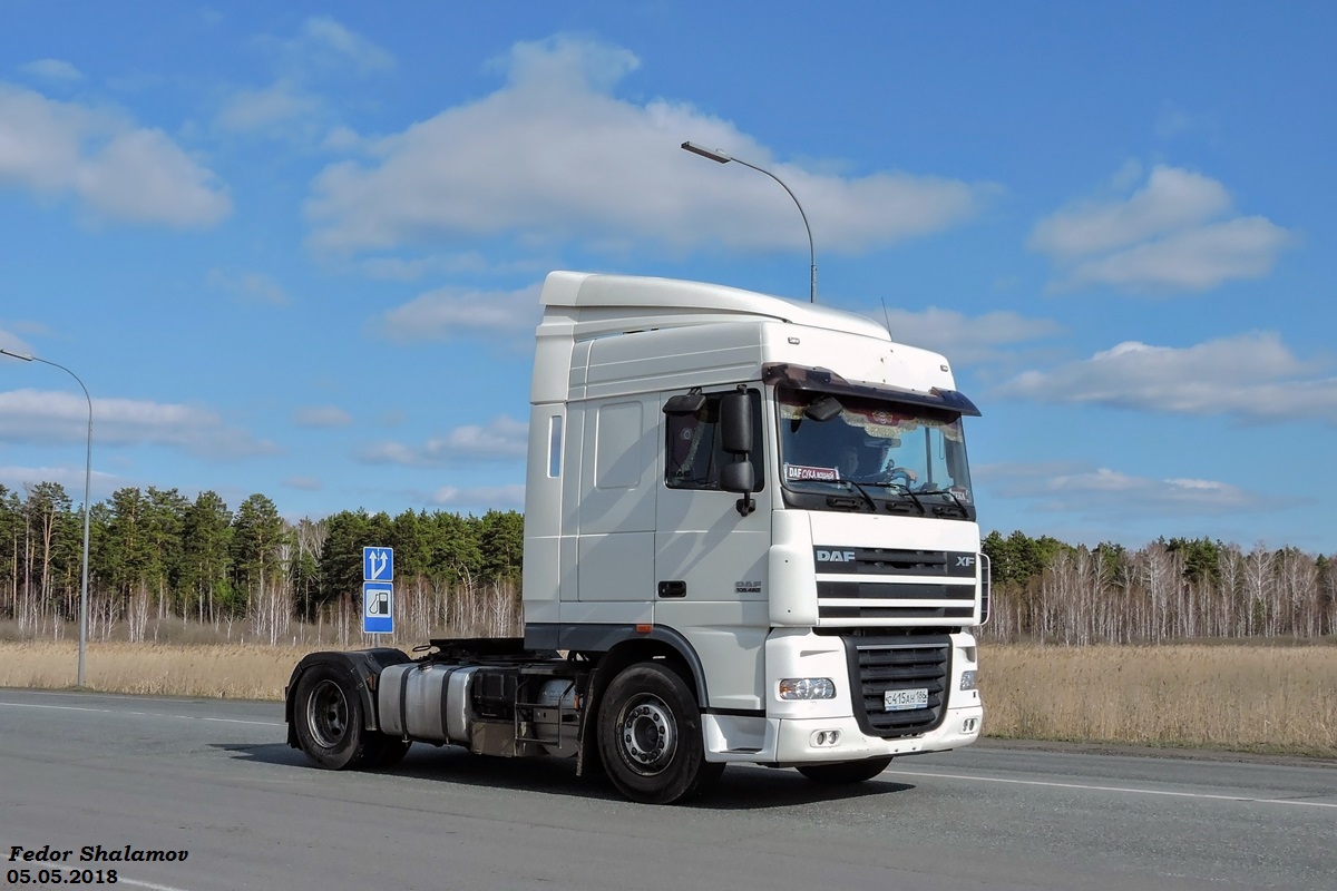 Ханты-Мансийский автоном.округ, № С 415 АН 186 — DAF XF105 FT