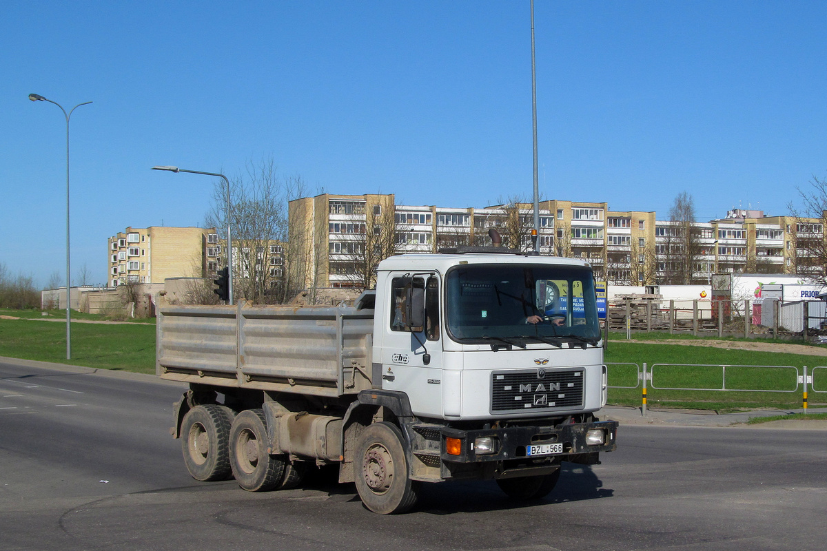 Литва, № BZL 566 — MAN F90 (общая модель)