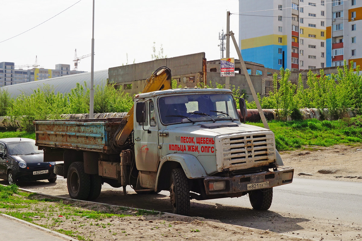 Саратовская область, № М 821 ТК 40 — ЗИЛ-433102