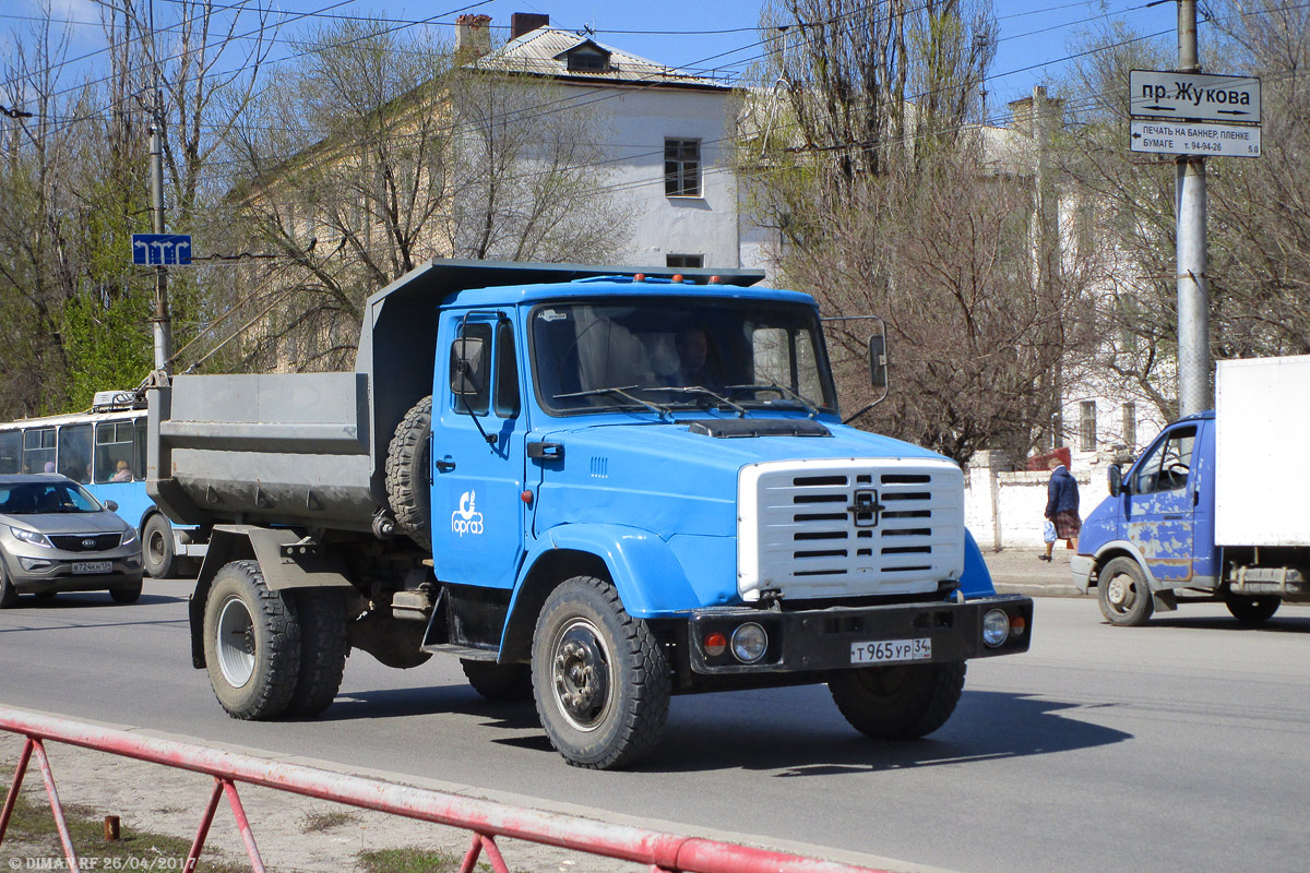 Волгоградская область, № Т 965 УР 34 — ЗИЛ-494560