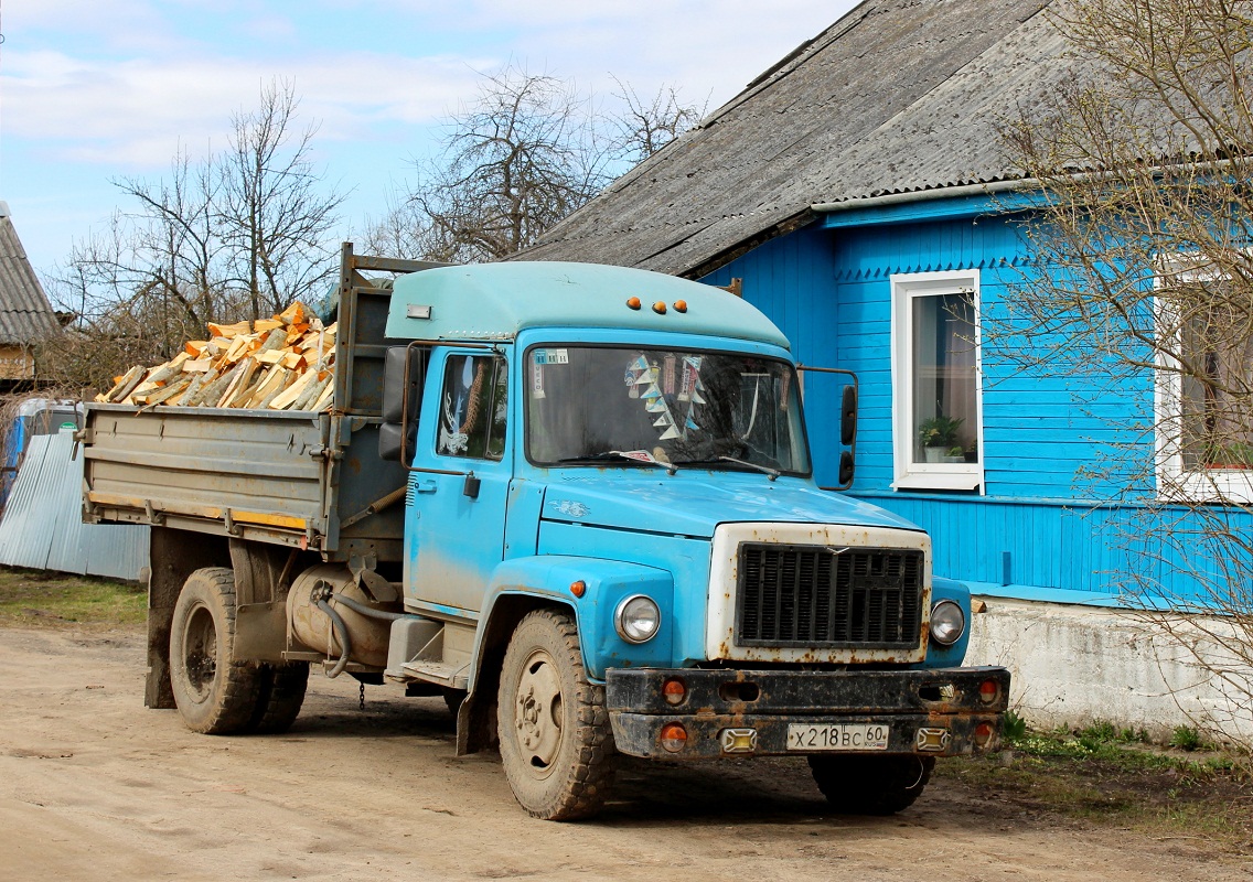 Псковская область, № Х 218 ВС 60 — ГАЗ-33072