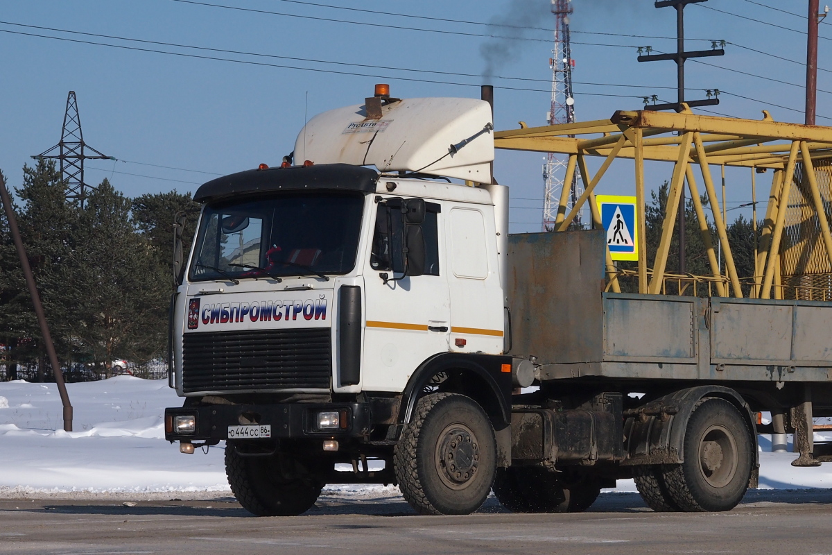 Ханты-Мансийский автоном.округ, № О 444 СС 86 — МАЗ-5432A3